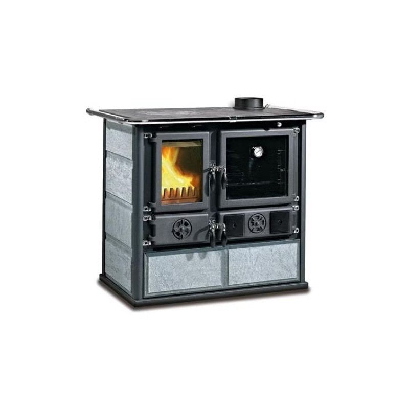 Fogão a lenha La Nordica Rosa 5.0 Pedra 8,8 kW