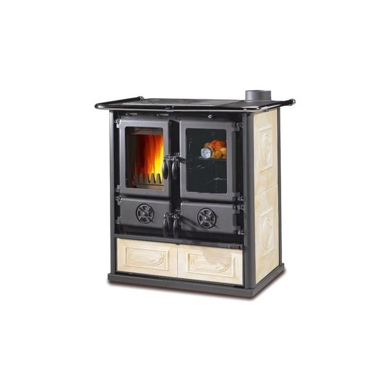 Fogão a lenha La Nordica Rosetta 5.0 Cerâmica Liberty 7,9 kW