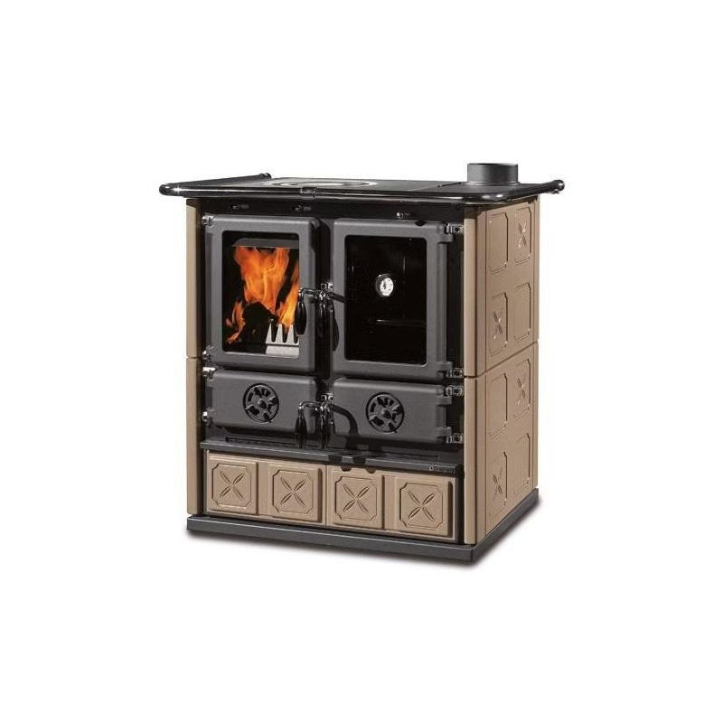 Fogão a lenha La Nordica Rosetta 5.0 Majólica 7,9 kW