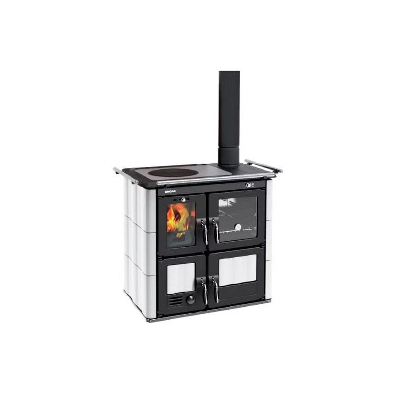 Fogão a lenha Lincar Bea 702A GL em cerâmica 7,5 kW