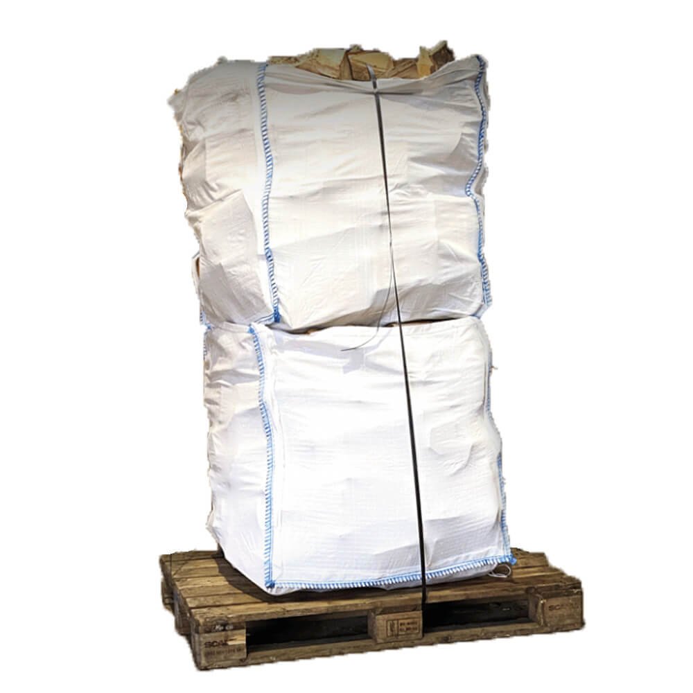Lenha de freixo seca em estufa – 2 big bags