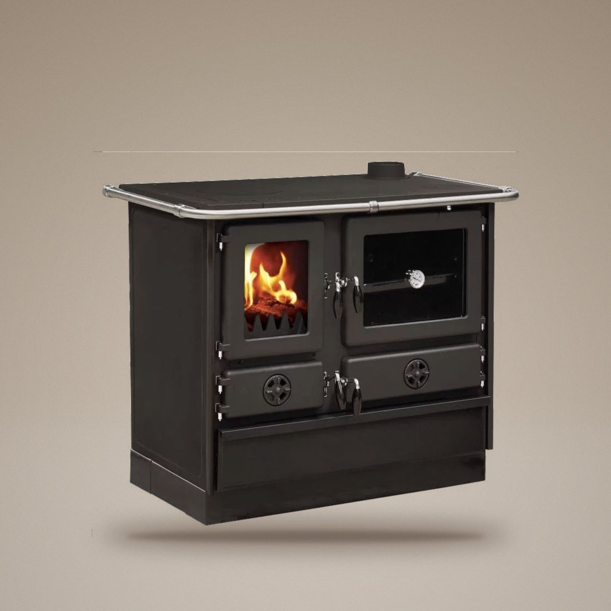 Fogão a lenha Interstoves Magnum SD Aço 9,5 kW