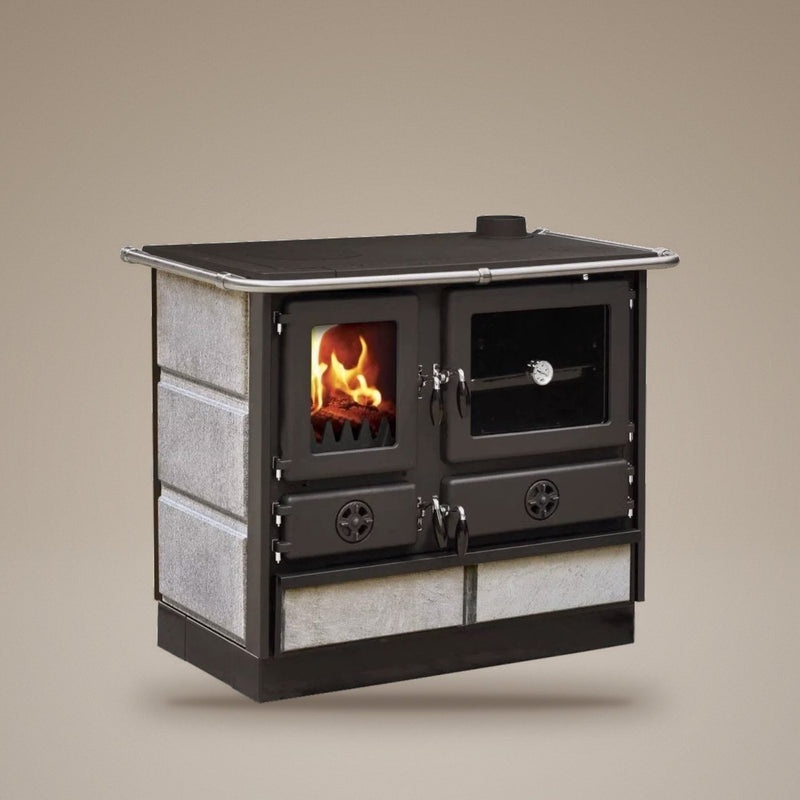 Fogão a lenha Interstoves Magnum SD Pedra 9,5 kW