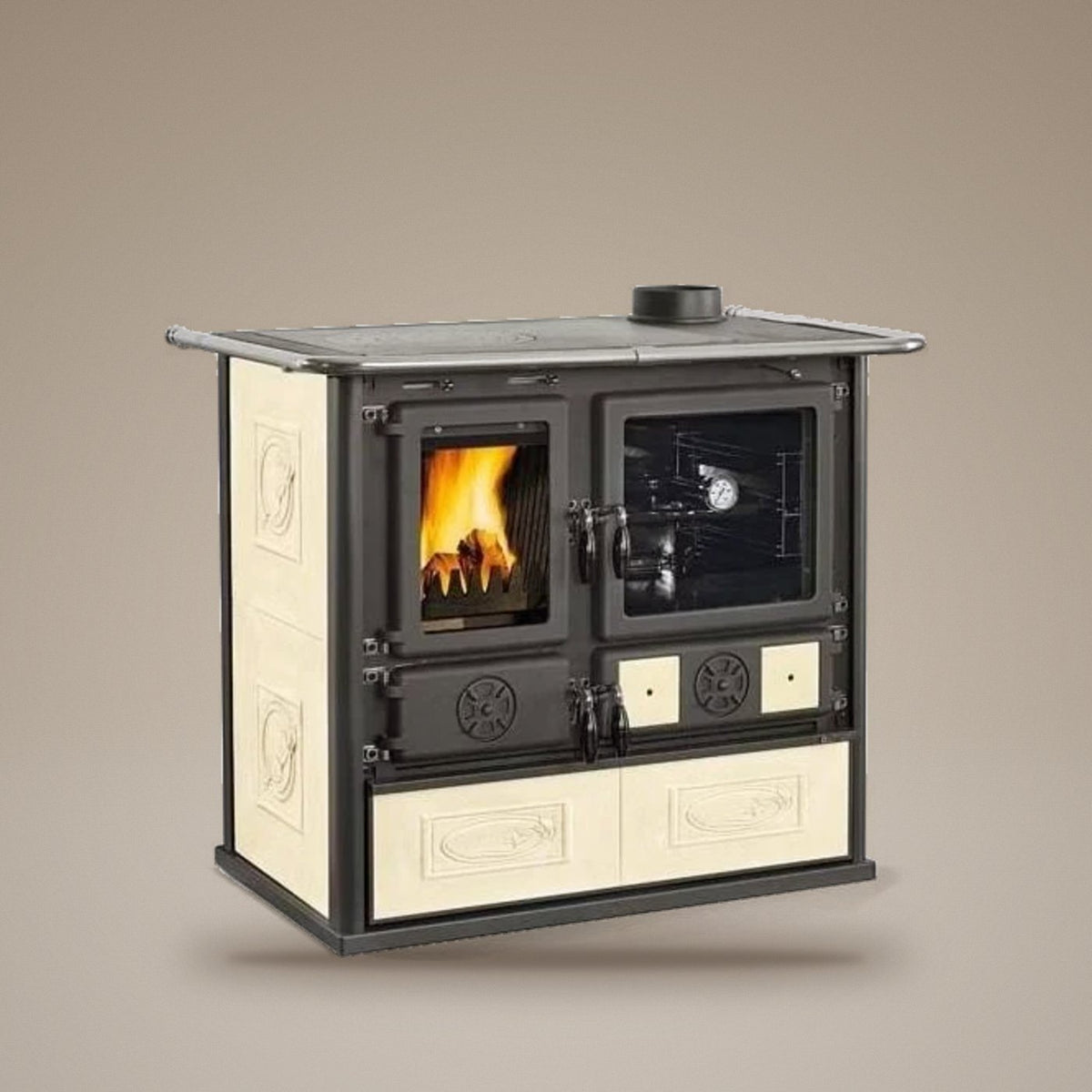 Fogão a lenha La Nordica Rosa 5.0 8,8 kW