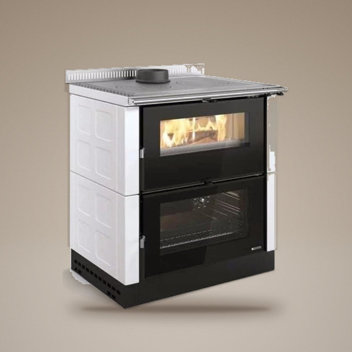 Fogão a lenha La Nordica Verona XXL Majólica 7 kW