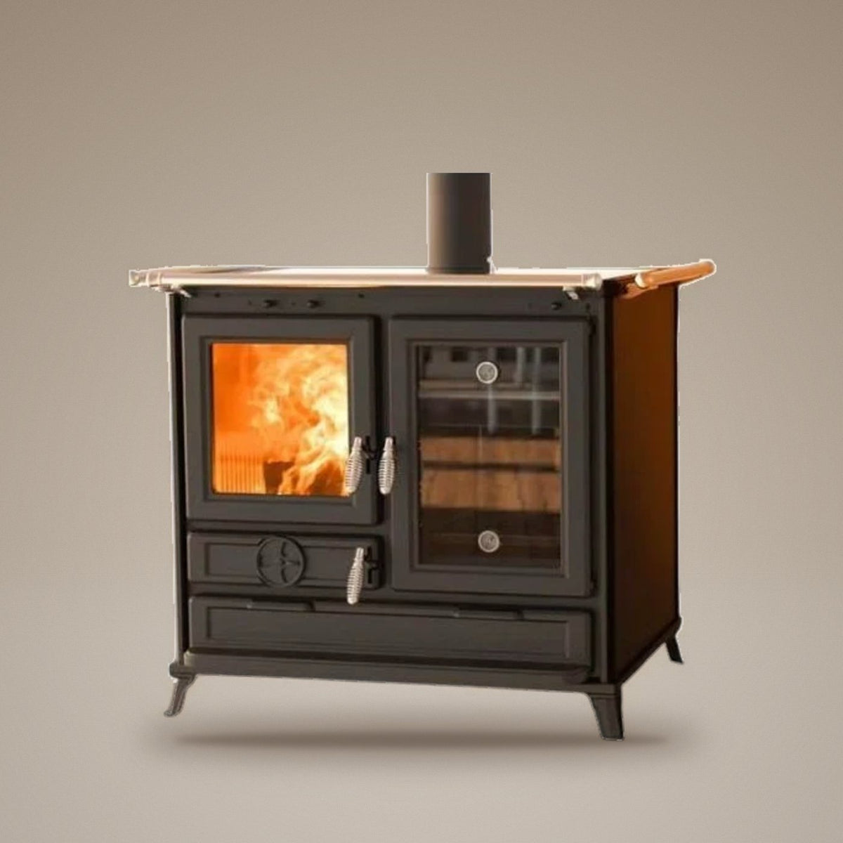 Fogão a lenha Thermorossi Margot Evo 12,1 kW