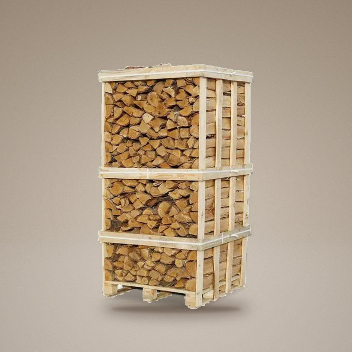 Lenha de carvalho 30 cm – palete de 3 estéreos