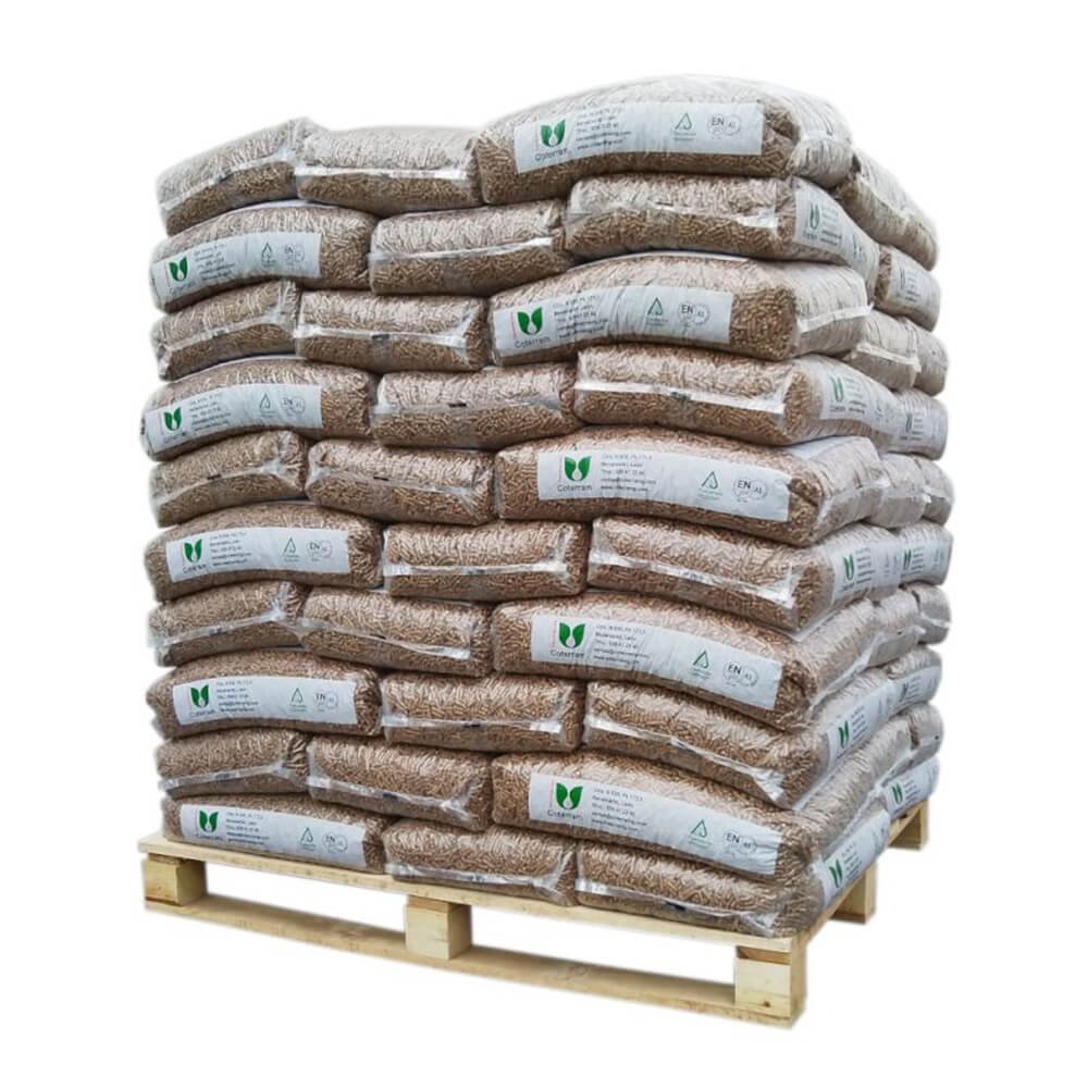 Pellets Coterram ENplus A1 – palete de 70 sacos de 15 kg